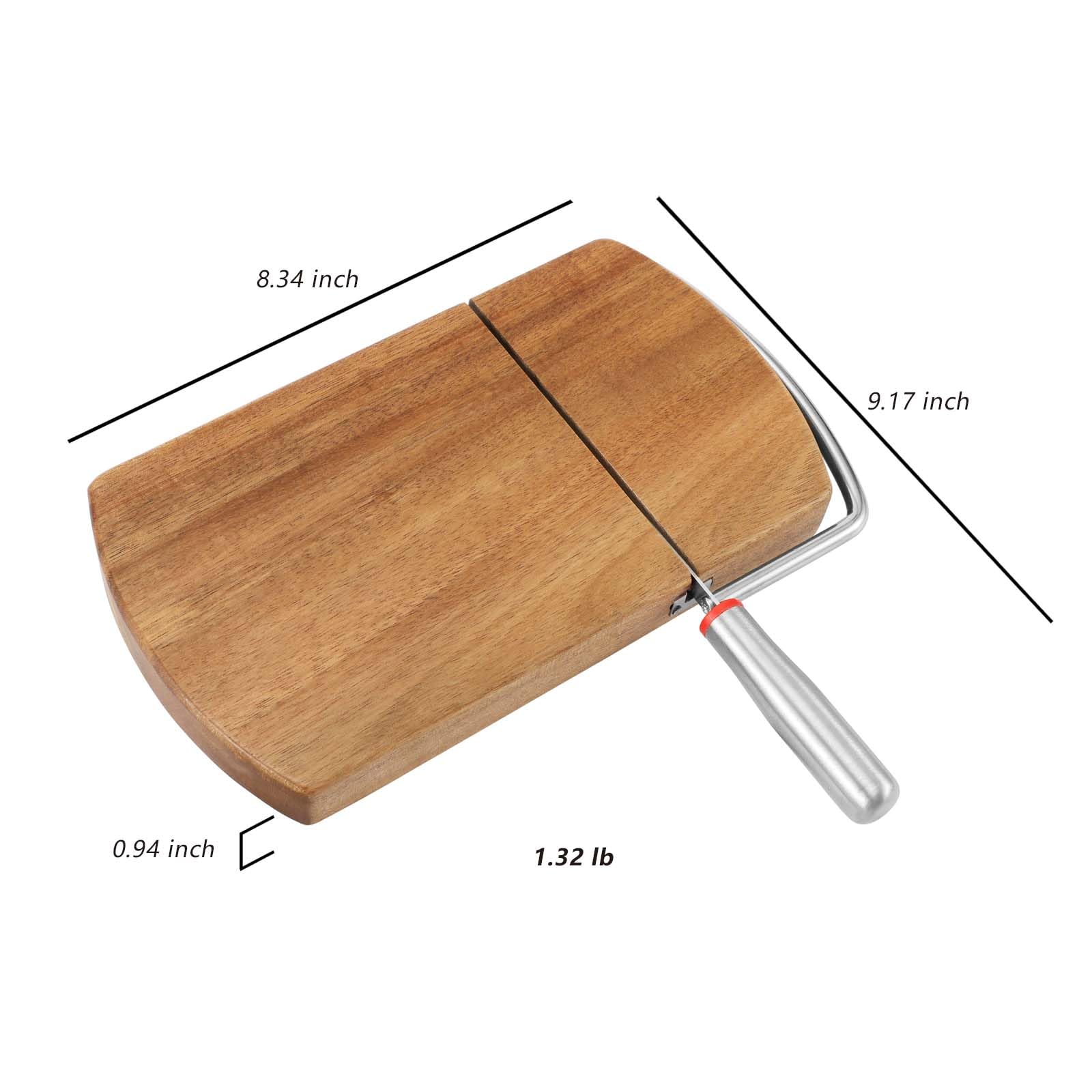 Durable acacia wood construction on ISZW slicer