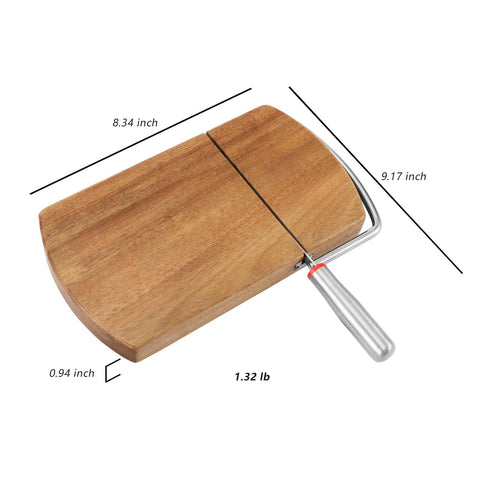 Durable acacia wood construction on ISZW slicer