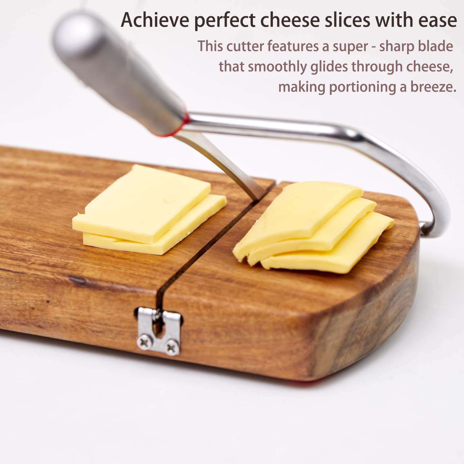 Butter slices prepared on the ISZW slicer