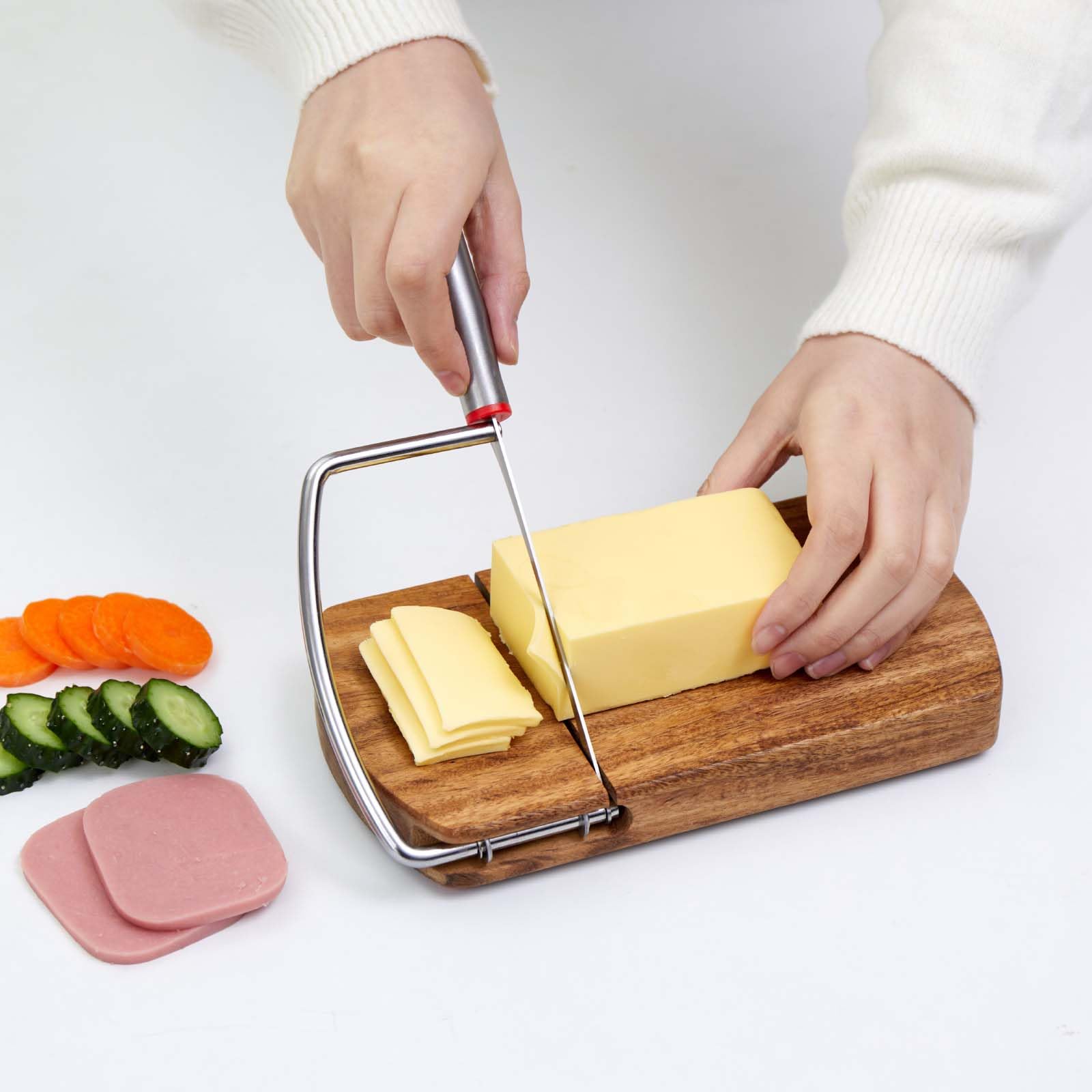ISZW wooden board with four silicone feet for stability
