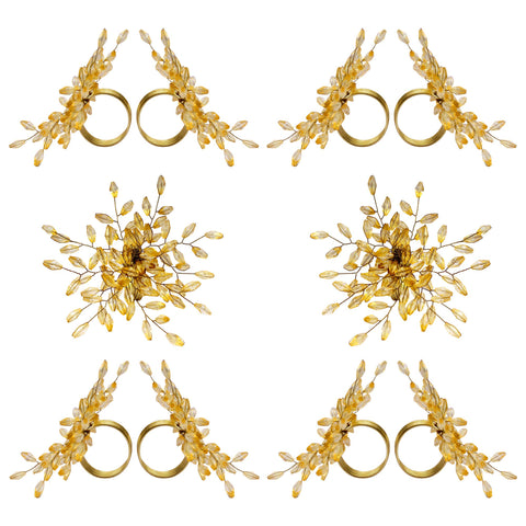 ITOS365 napkin rings dining-table-decor elevate holiday dinners and formal gatherings.