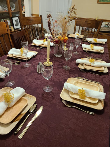 ITOS365 napkin rings pack-12 ideal for weddings, holidays, and everyday dinners.