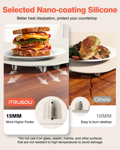 Itrusou Buffet setup demonstrates reliable warmth for party-dining scenarios