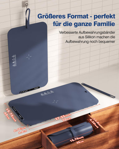itrusou evenly distributes heat across the mat for consistent warmth