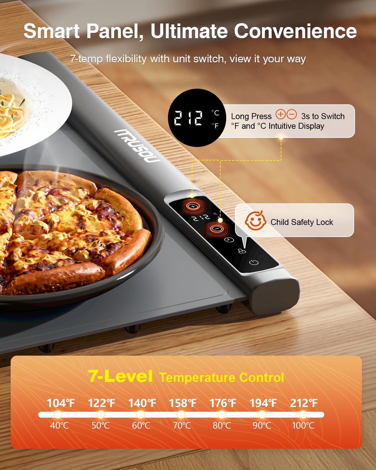 itrusou warming mat with interlocking design enables easy future expansion