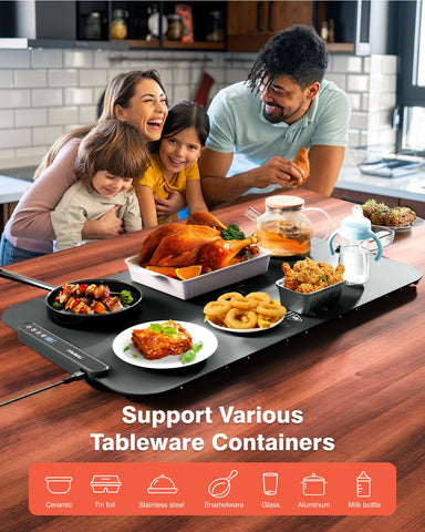 itrusou Silicone with nano-coating allows quick wipe-clean surfaces.