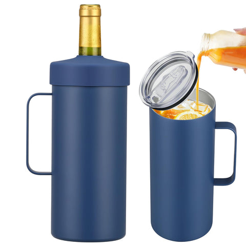 Itslife 2-in-1 wine chiller bottle maintains optimal temperature for longer.