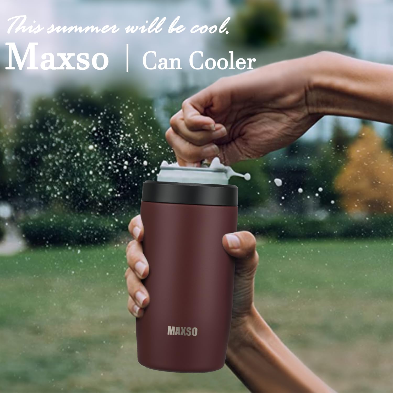 Itslife 4-in-1 burgundy cooler gift-ready packaging for parties.