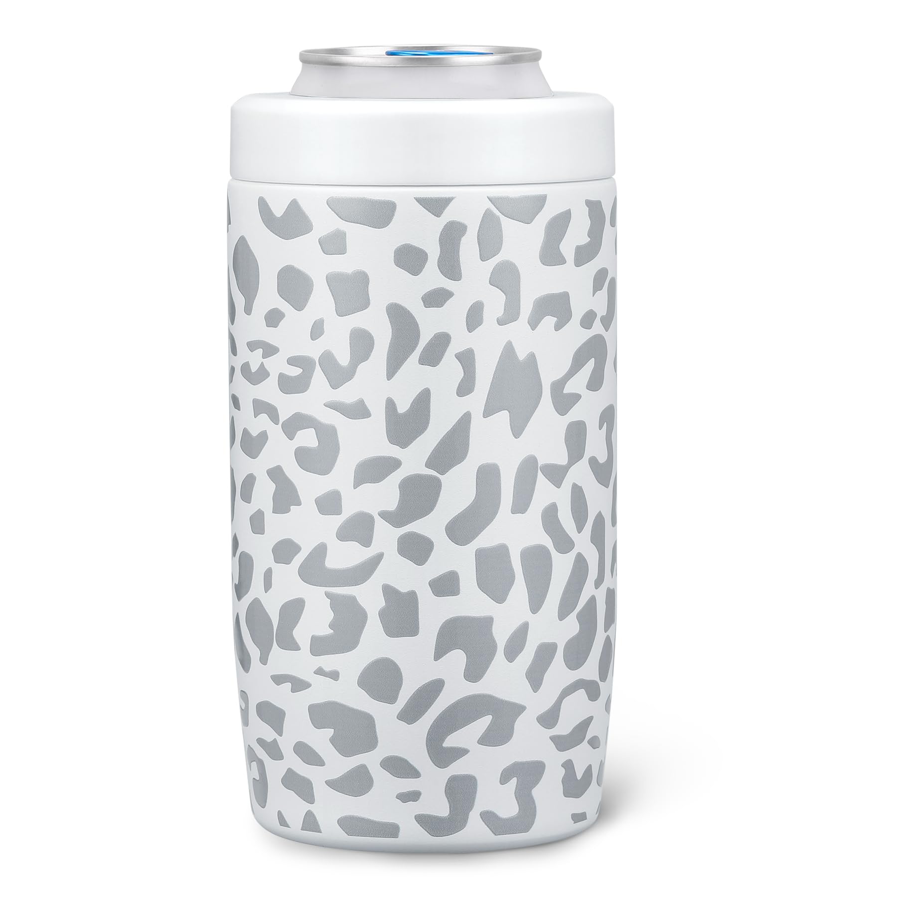 Itslife 4-in-1 slim can cooler with ice-lock keeps drinks chilly outdoors.