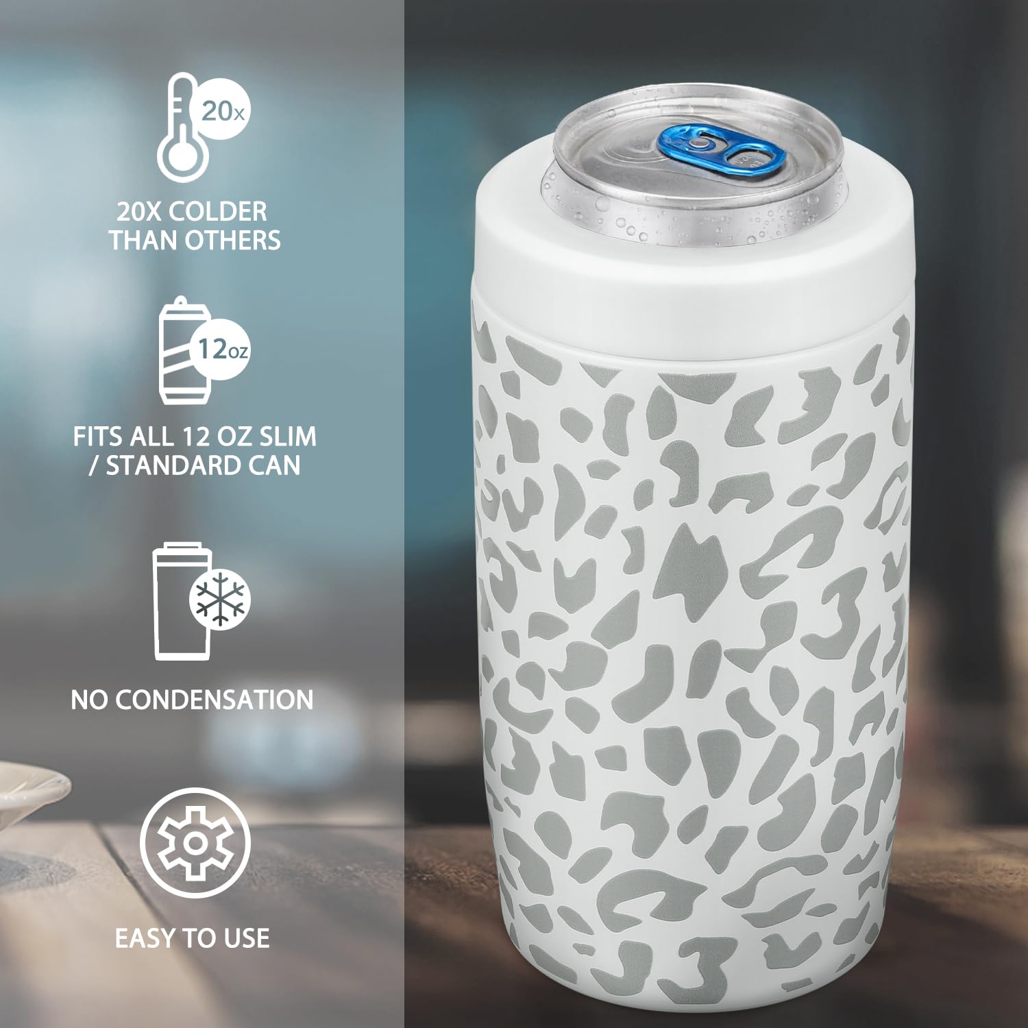 Itslife 4-in-1 cooler with non-slip base for stable use on surfaces.