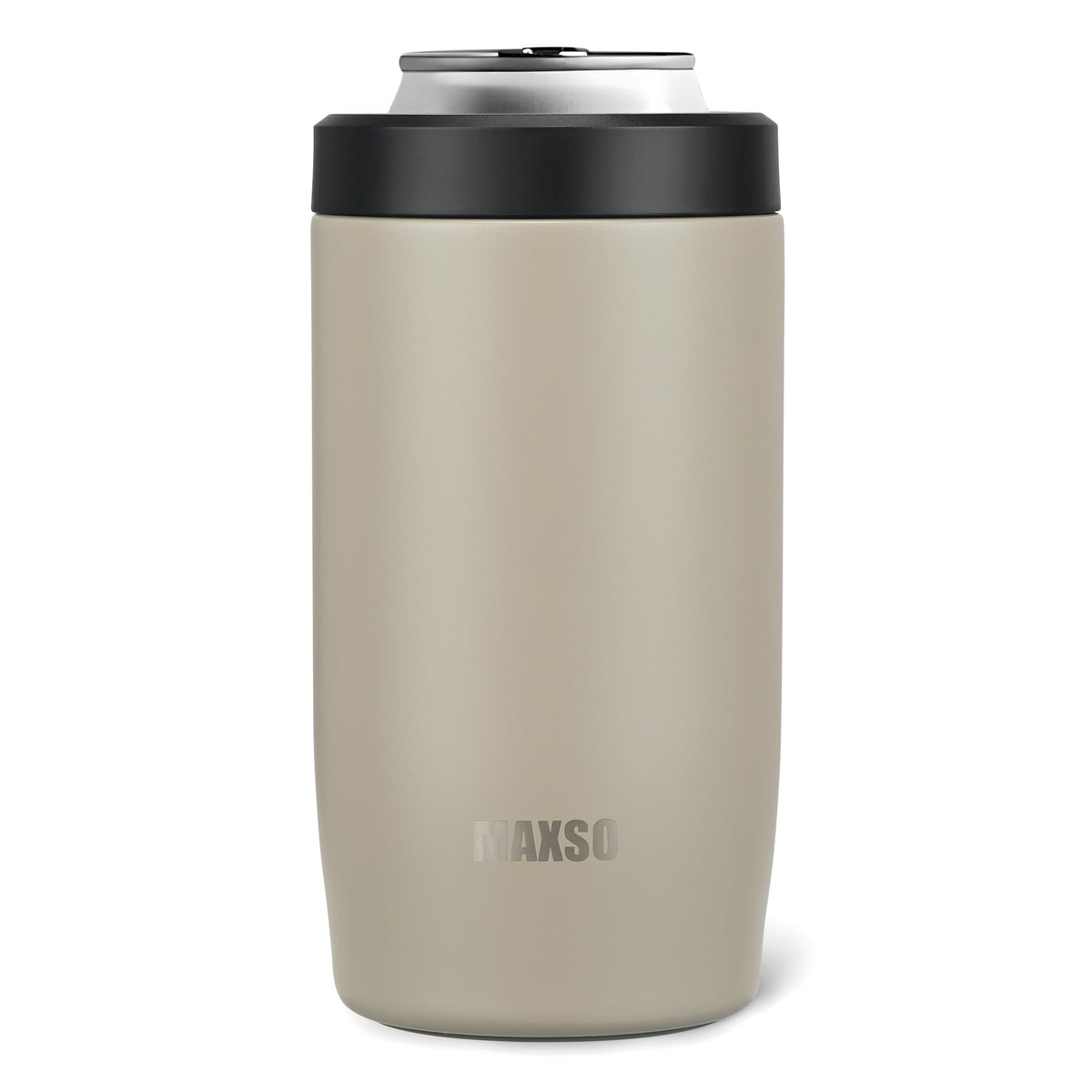 Itslife 4-in-1 slim can cooler keeps 12 oz cans cold at gatherings.