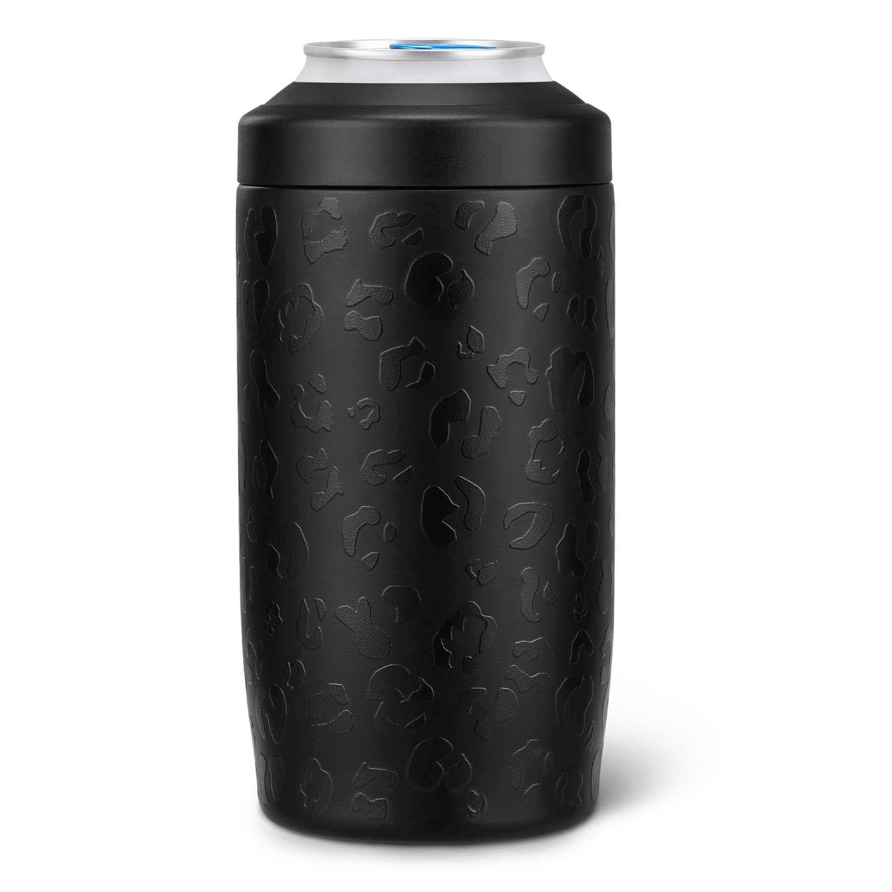 Itslife 4-in-1 slim can cooler held in hand keeps drink icy and condensation-free.