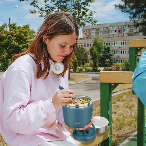 Itslife bottom silicone pad teal prevents sliding on surfaces.