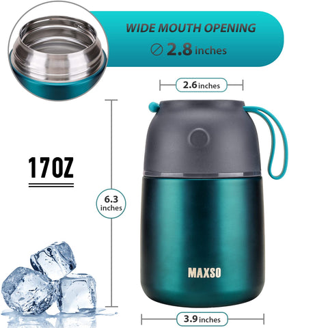 Itslife stainless steel jar with triple-layer insulation for durable everyday use