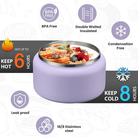 Itslife Kids Thermo buckle lid for simple, secure opening