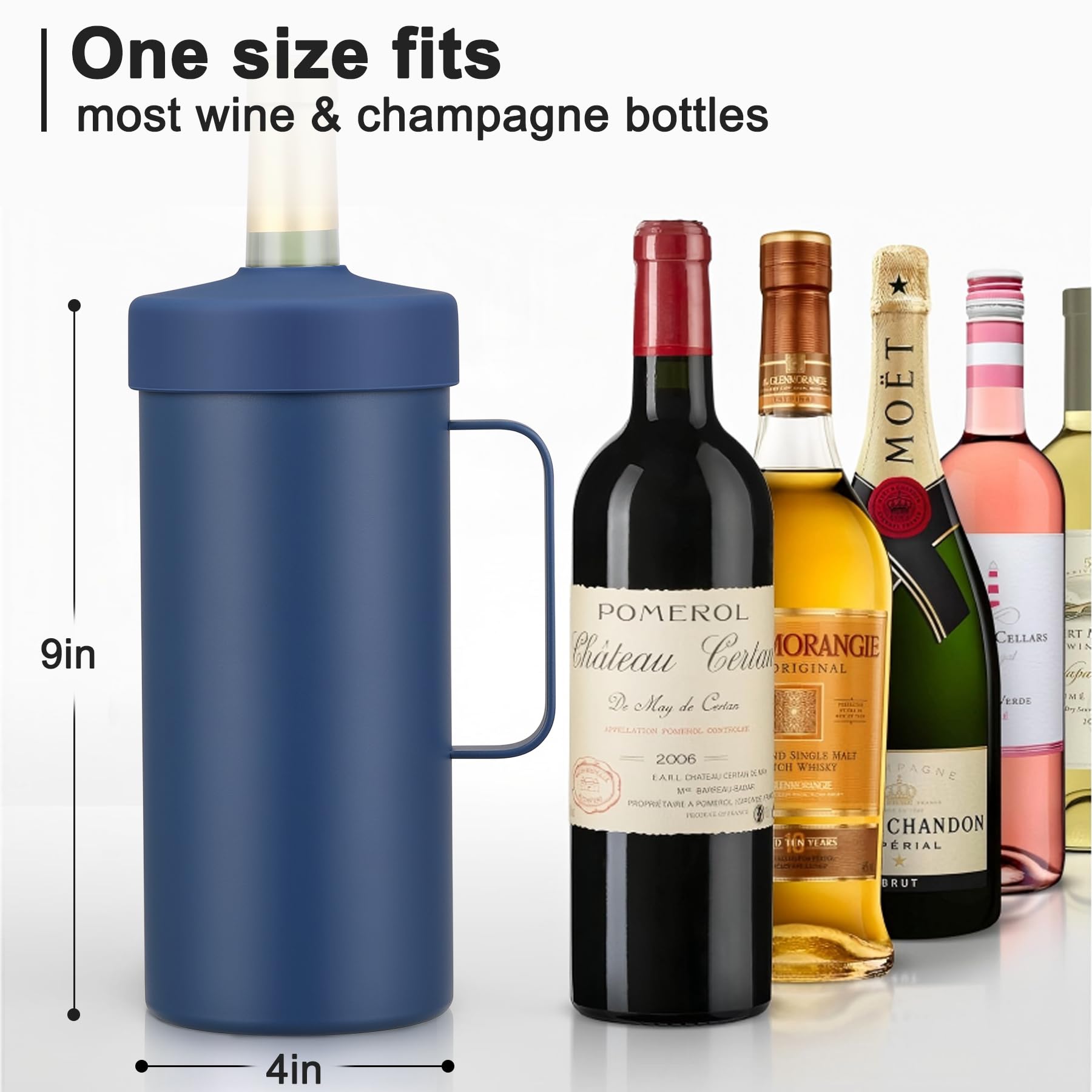Itslife portable wine cooler ideal for camping, beach, and travel.