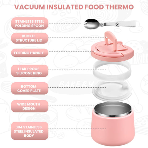 Itslife Soup Thermo 304 stainless steel construction for durable daily use