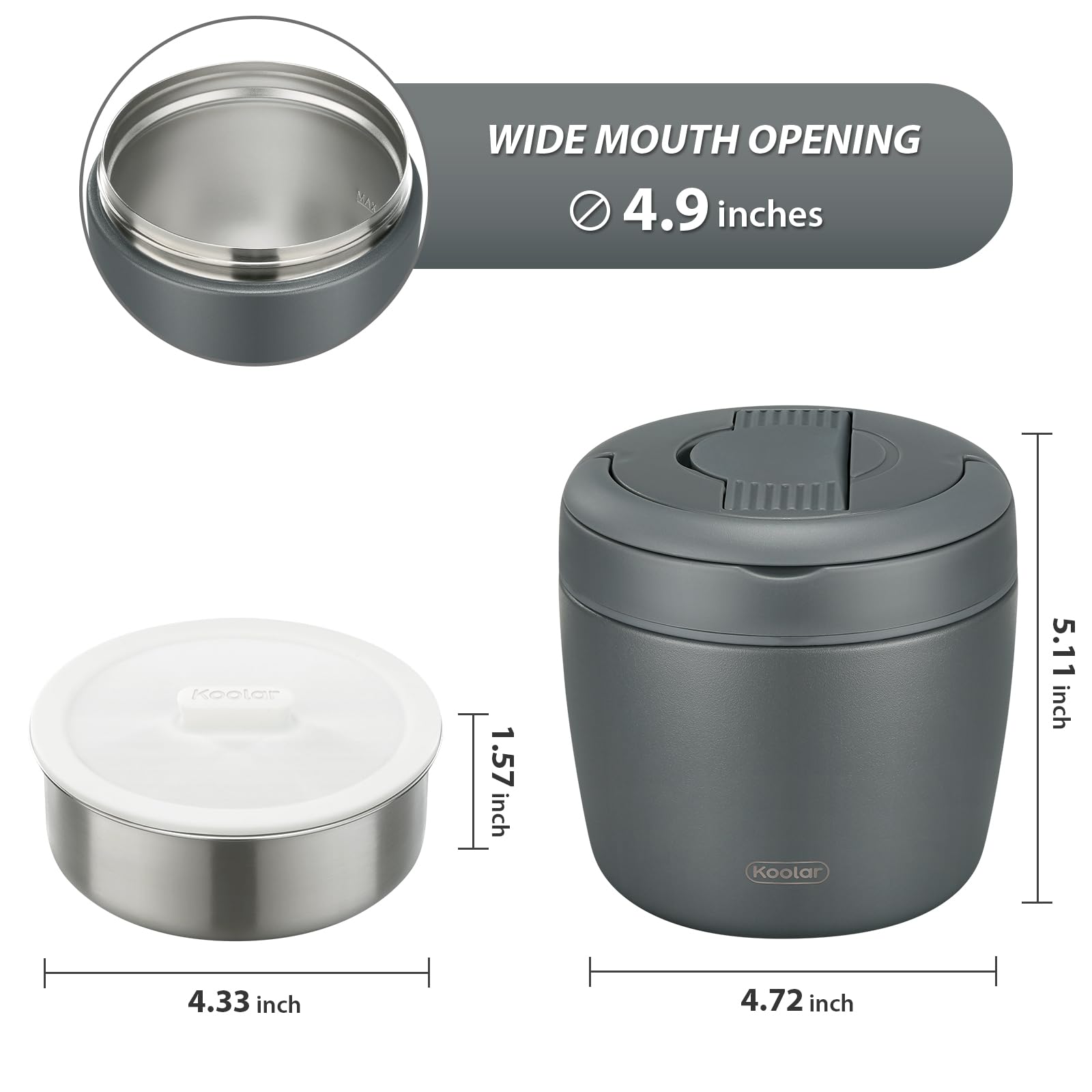 ItsLife Soup Thermo bottom silicone pad prevents sliding on surfaces