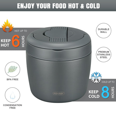 ItsLife Soup Thermo inner compartment area keeps foods separated for versatile meals