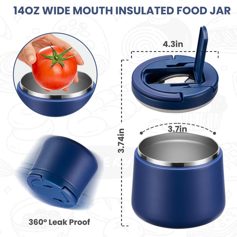 Itslife Soup Thermo kid carry handle for simple transport.