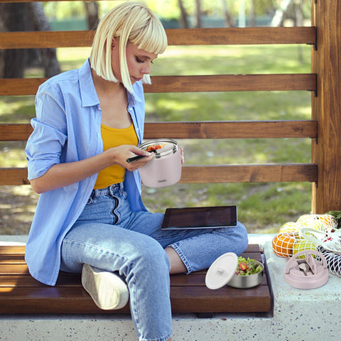 Itslife Soup Thermo bottom silicone pad prevents sliding on surfaces.