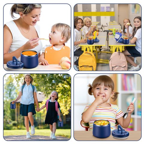 Itslife Soup Thermo wide mouth shown for easy washing and refill.