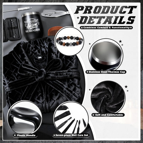 IUUIVV black bottle opener included for easy everyday use.