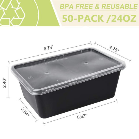 IUMÉ stackable design saves cabinet space for meal prep.