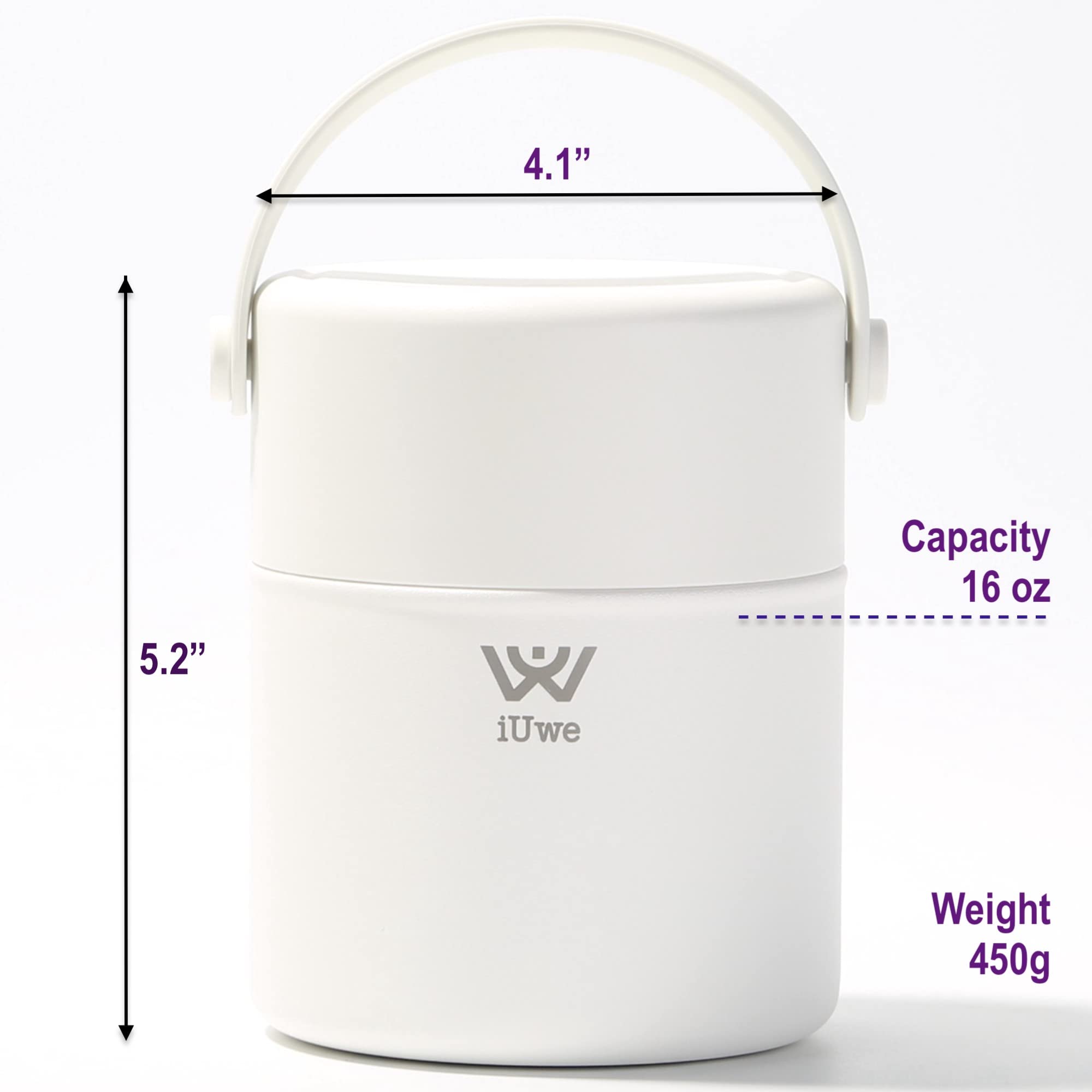 iUwe 16oz capacity and light weight suit kids and adults