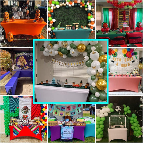 IVAPUPU banquet setup showcasing durable, stain-resistant table cover