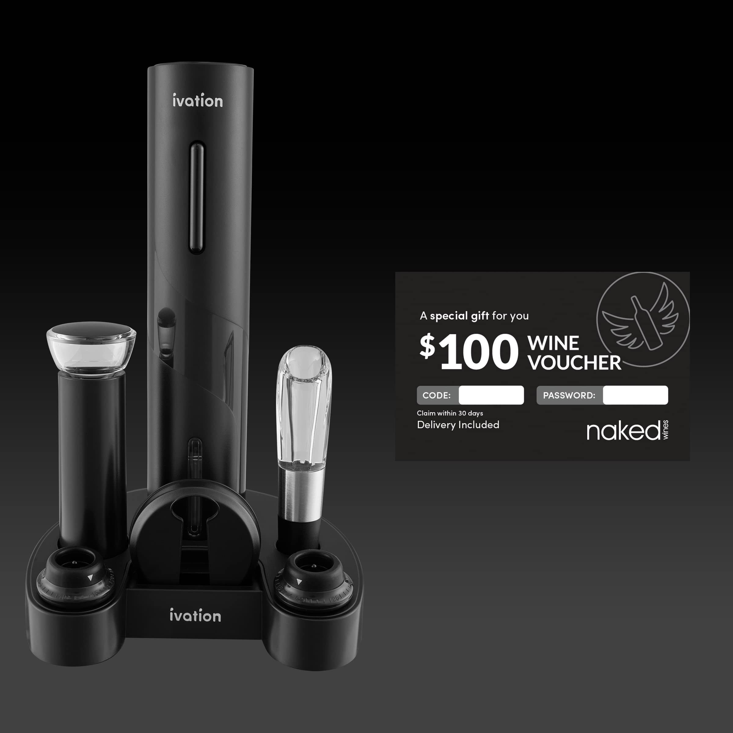 Ivation 7-piece wine set makes a thoughtful gift for wine lovers.