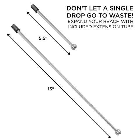 Ivation fits most standard bottlenecks up to 1.4 inches outer diameter