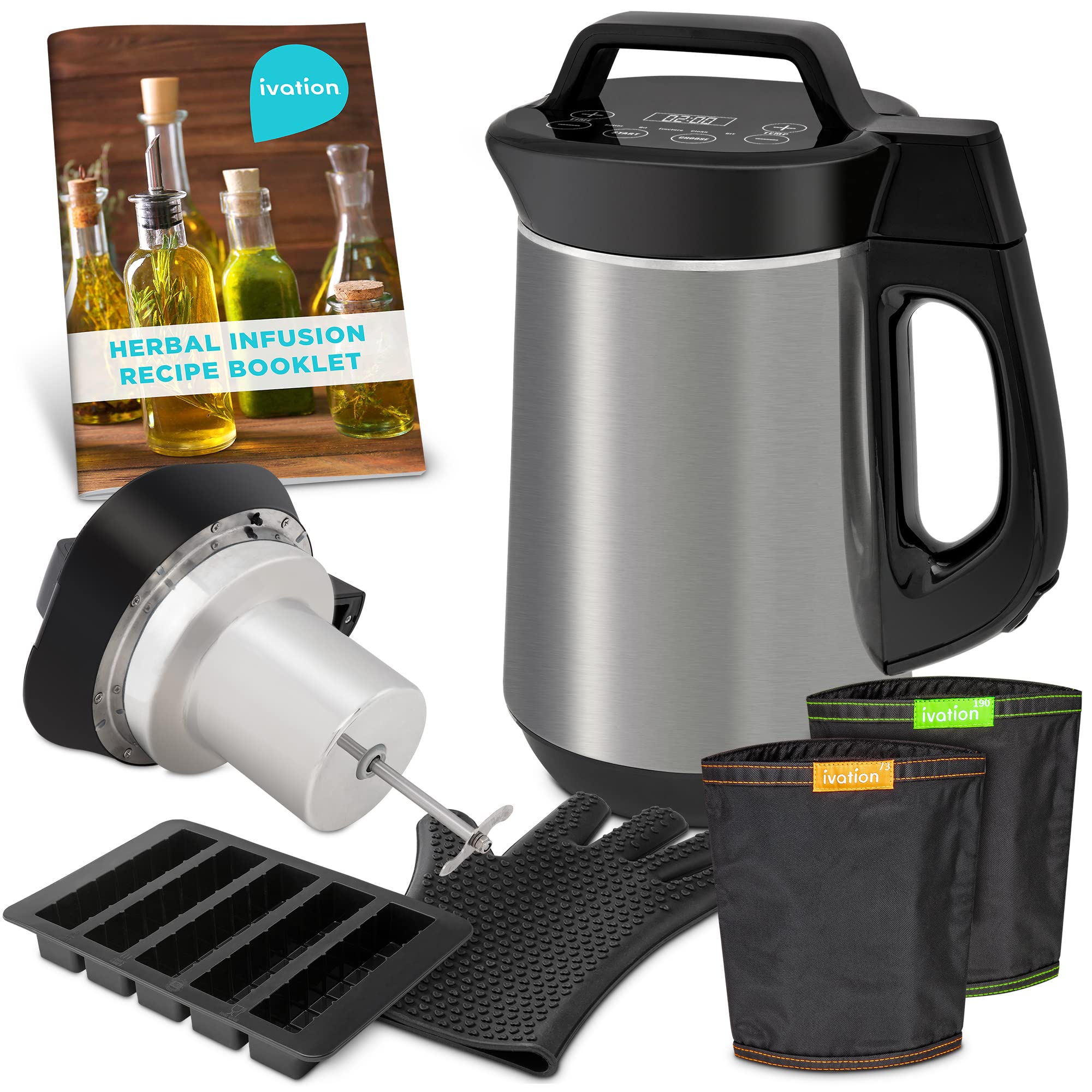 Ivation Herbal Infusion Machine top view for quick herb extractions