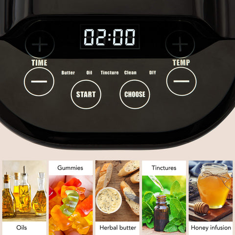 Ivation infusion machine pitcher close-up highlighting stainless steel durability