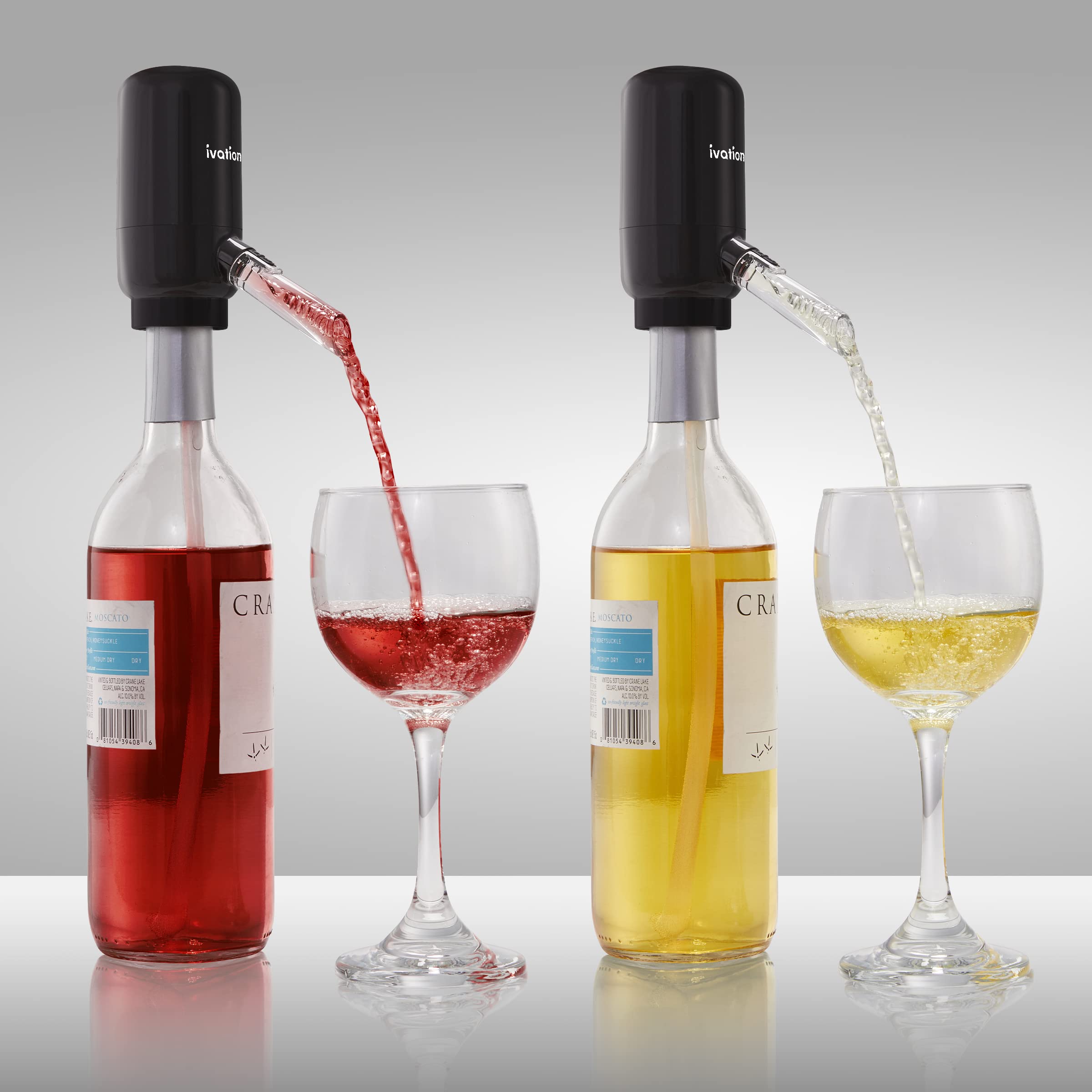Ivation removable rod eases maintenance and storage.