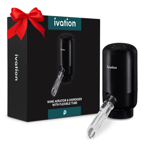 Ivation universal bottle-fit works with most wine bottles.