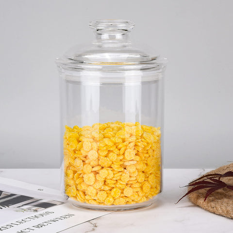 IVOOBR acrylic canister for herbs and spices, durable and safe storage.