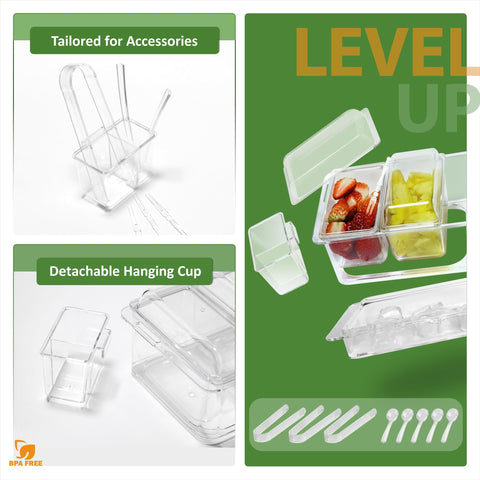 IVYHOME utensil storage area keeps tongs and forks within reach.