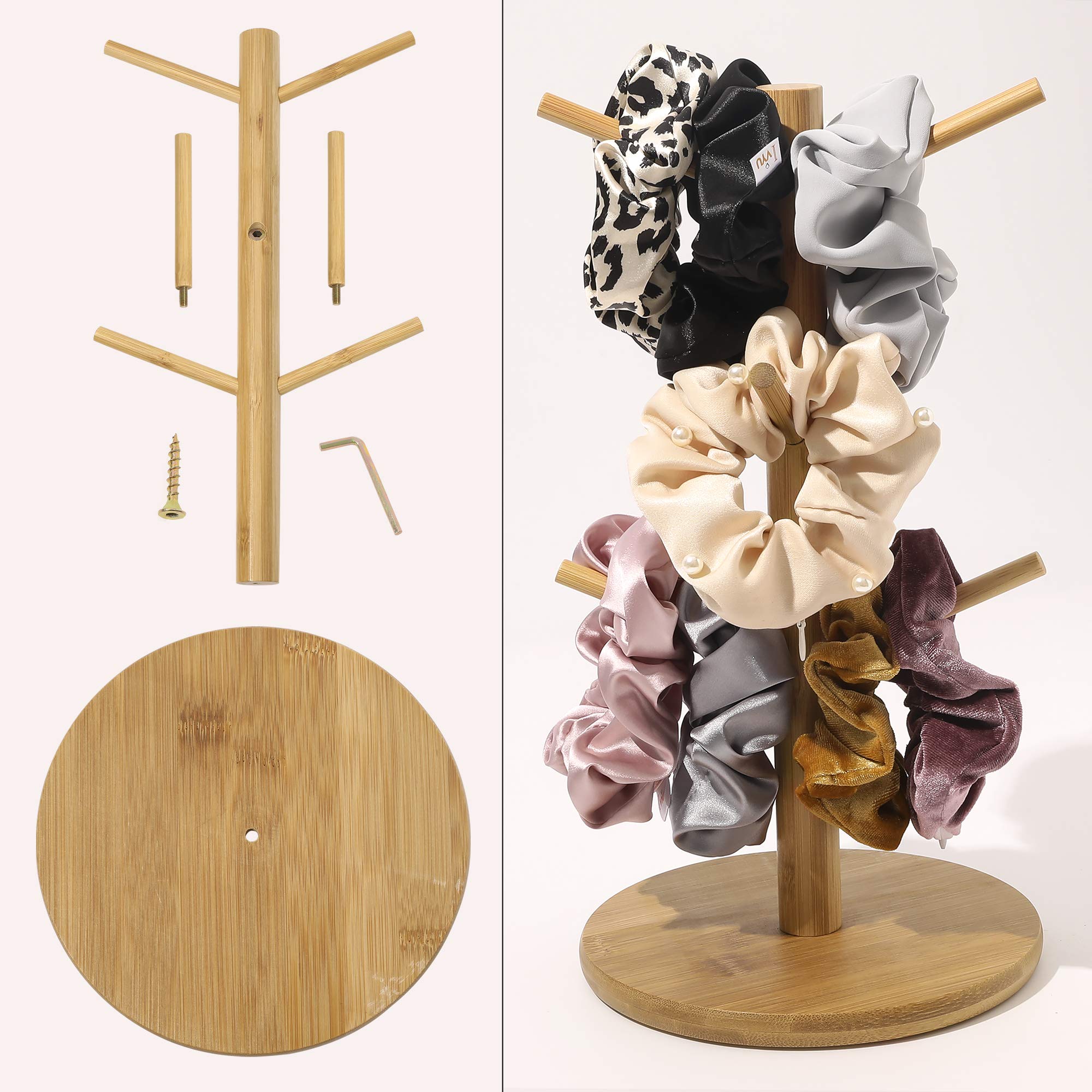 Ivyu mug tree stand doubles as a cup rack for air drying after washing