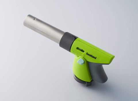 Iwatani Burane Torch CKGR portable outdoors demonstrates camping-friendly heat on the go