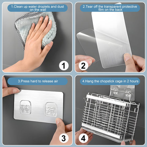 IWNTWY slip-free sturdy legs provide stable support on the counter.