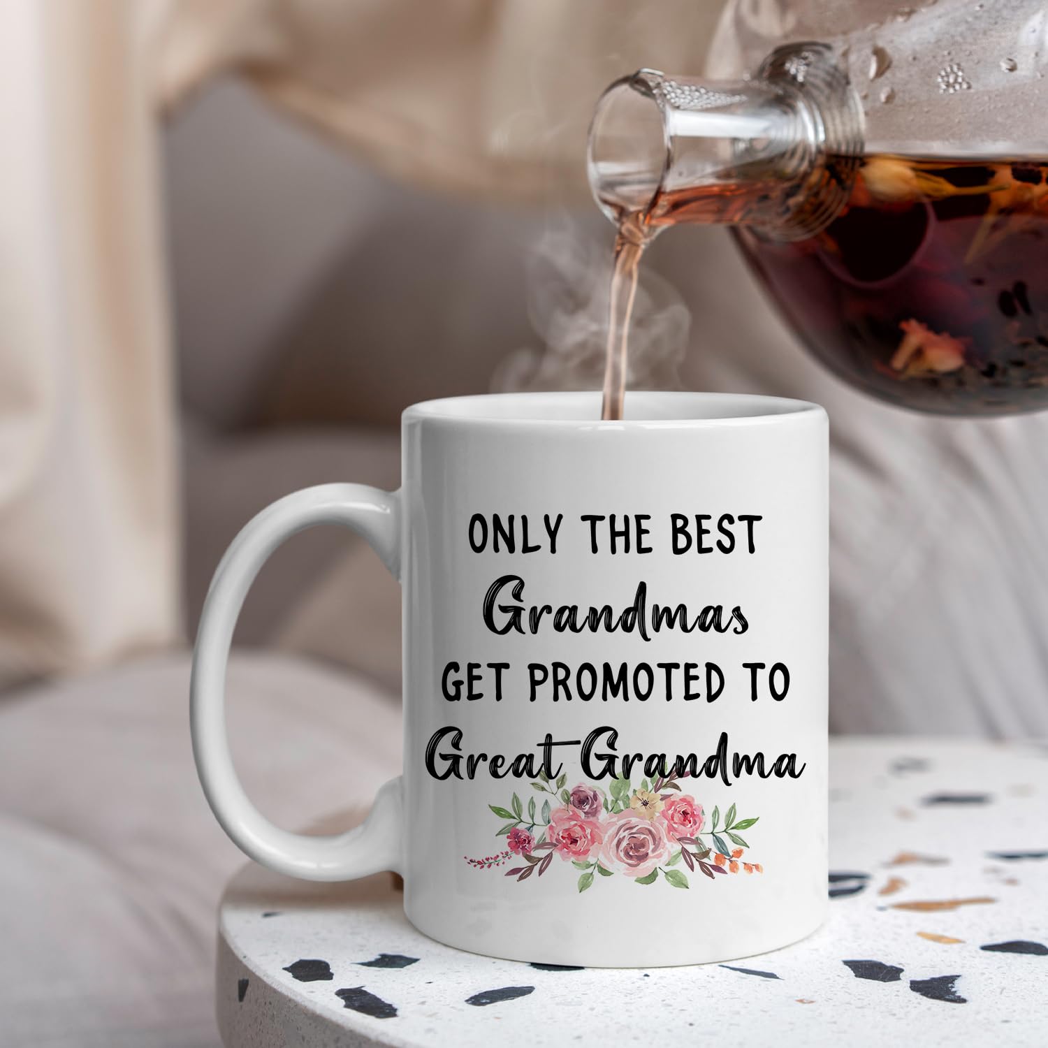 IWXYI Gift Boxed Great Grandma Mug—secure packaging for safe delivery.