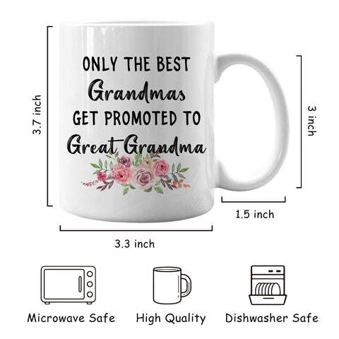 IWXYI Great Grandma Gift—versatile for birthdays, holidays, and pregnancy news.
