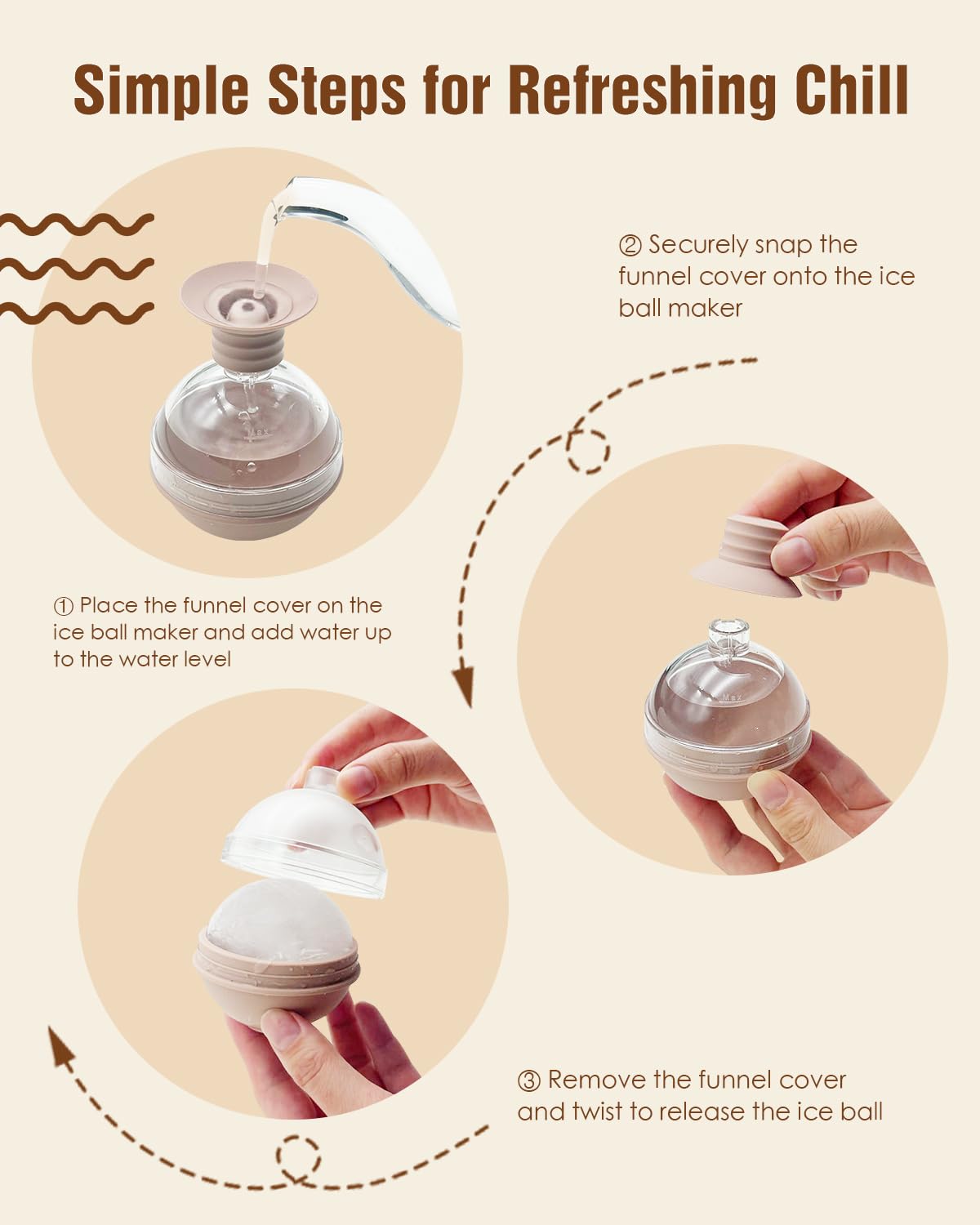 iyes.top large ice ball mold release technique for quick ice sphere removal.