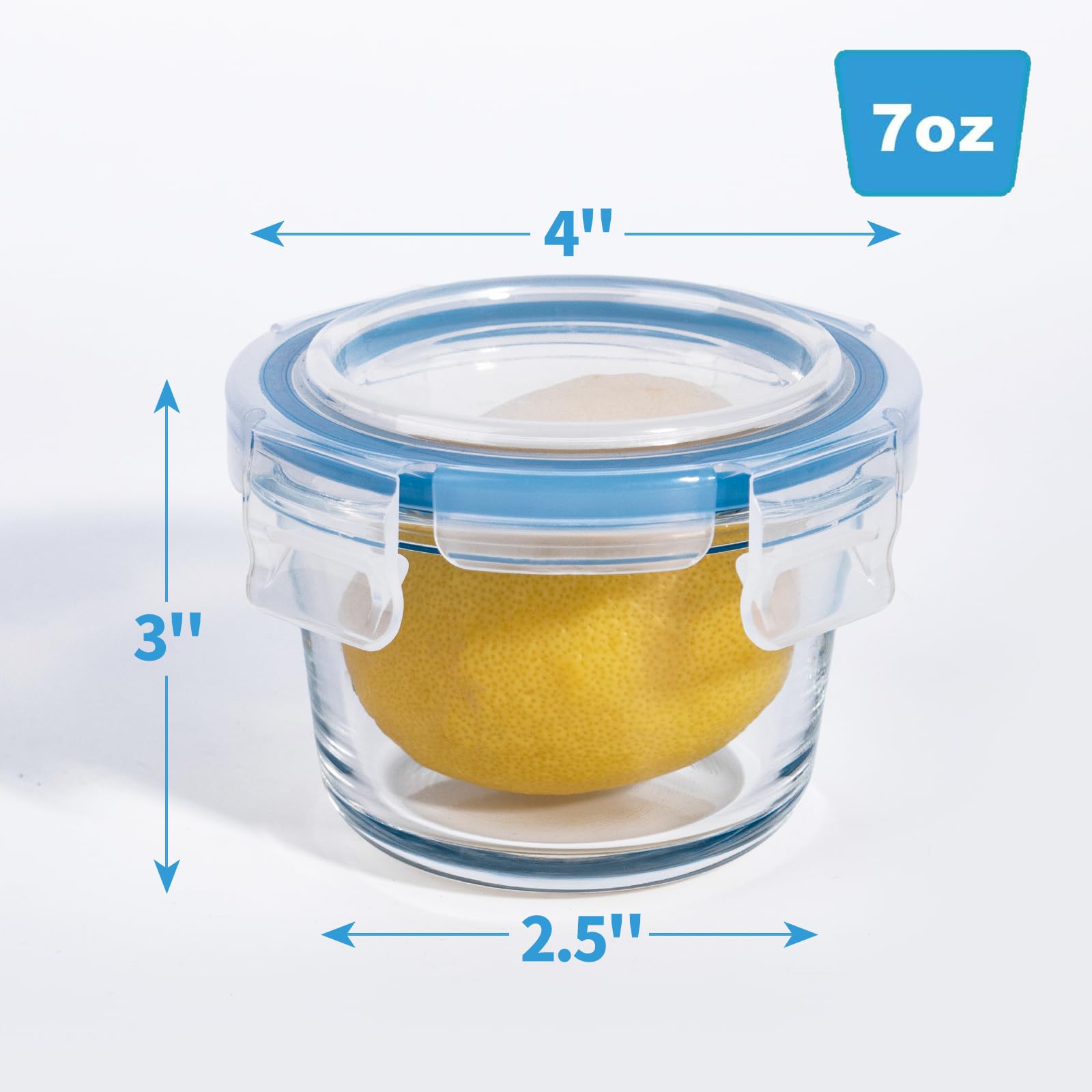 Iyulania six-pack set organized for leftovers, snacks, and reheating.