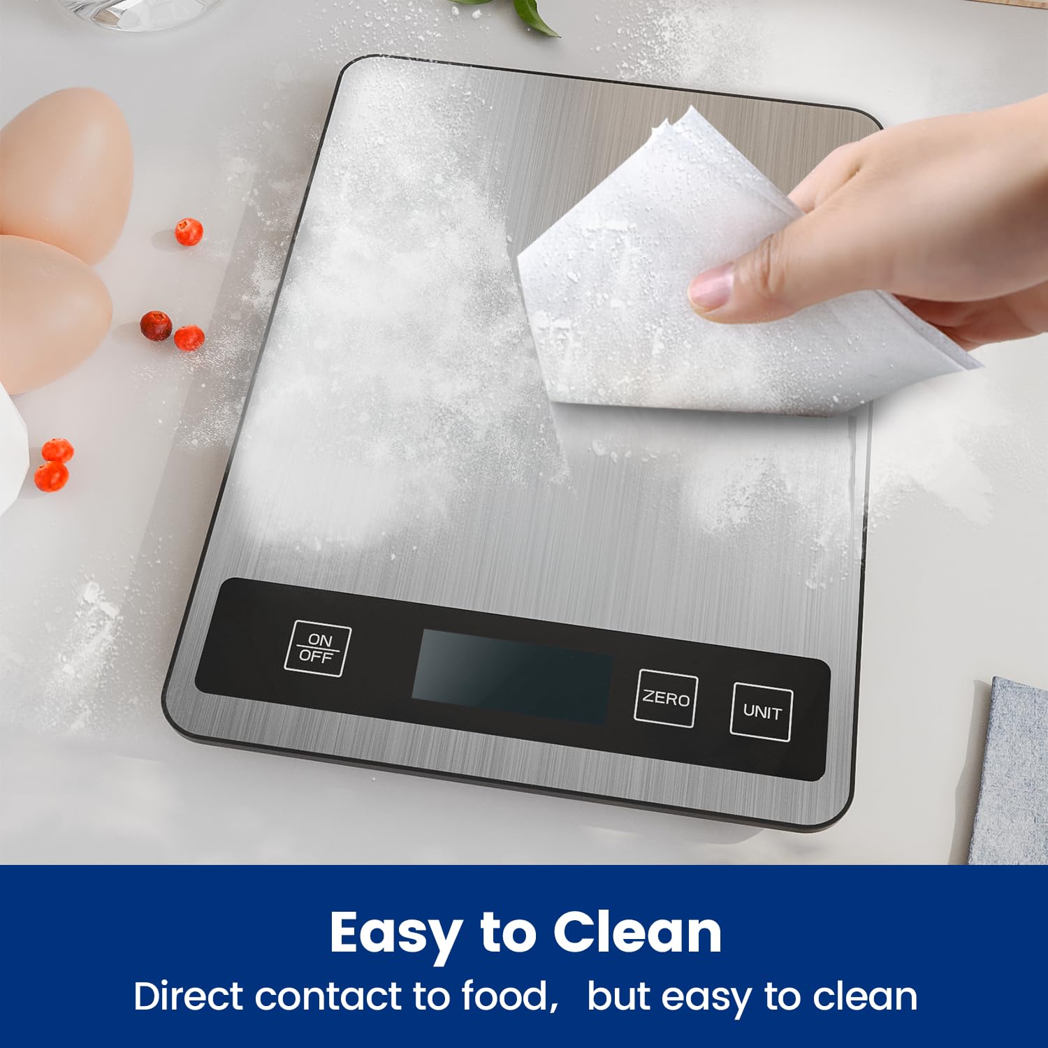 izeyu digital kitchen scale six units for versatile measuring