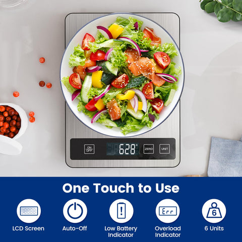 izeyu digital kitchen scale USB rechargeable battery for long use