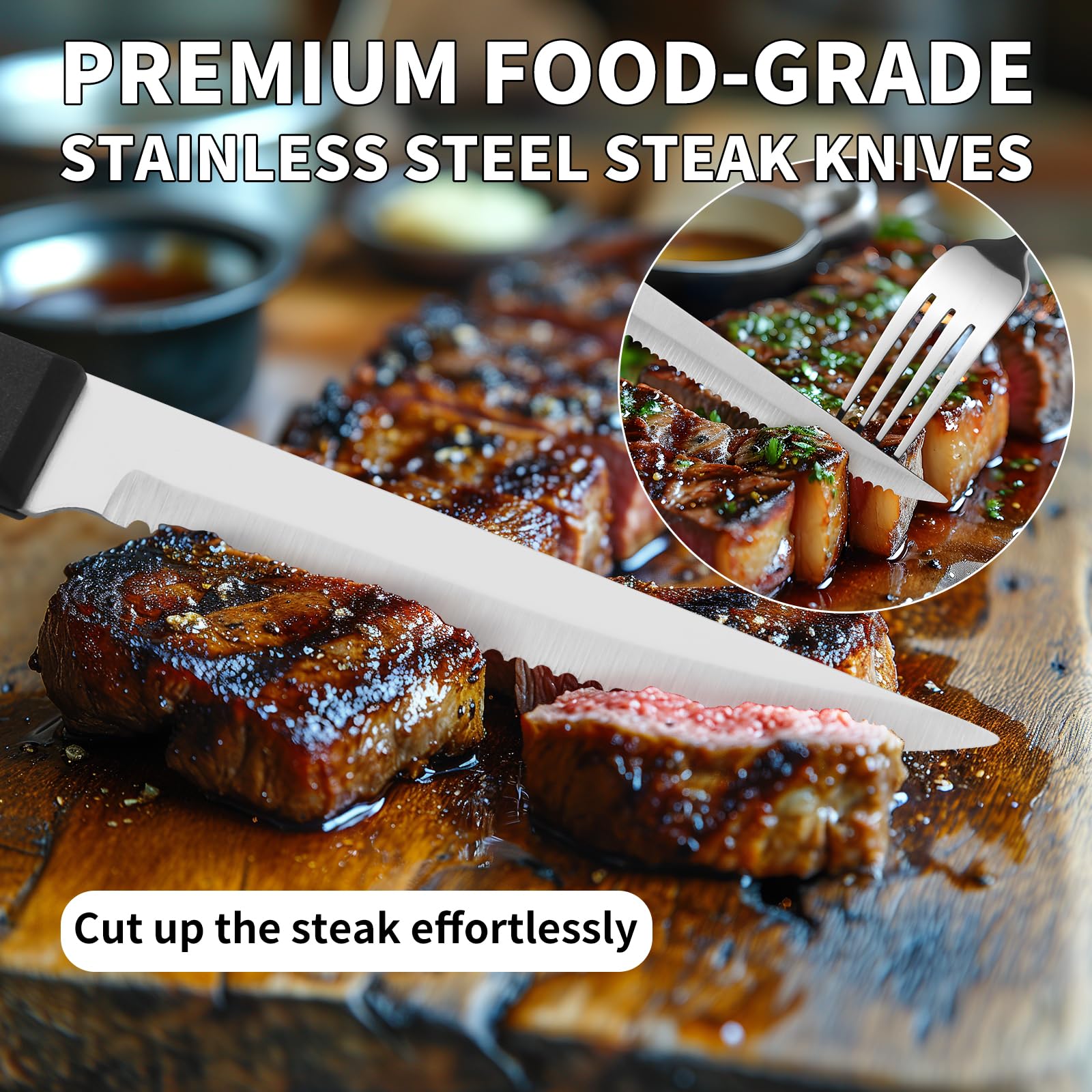 Izurok 18/10 stainless steel flatware with durable rust resistance