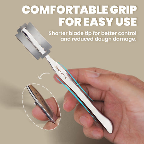 JACYAO'S curvature adjustment lets you tailor blade arc for baguettes.