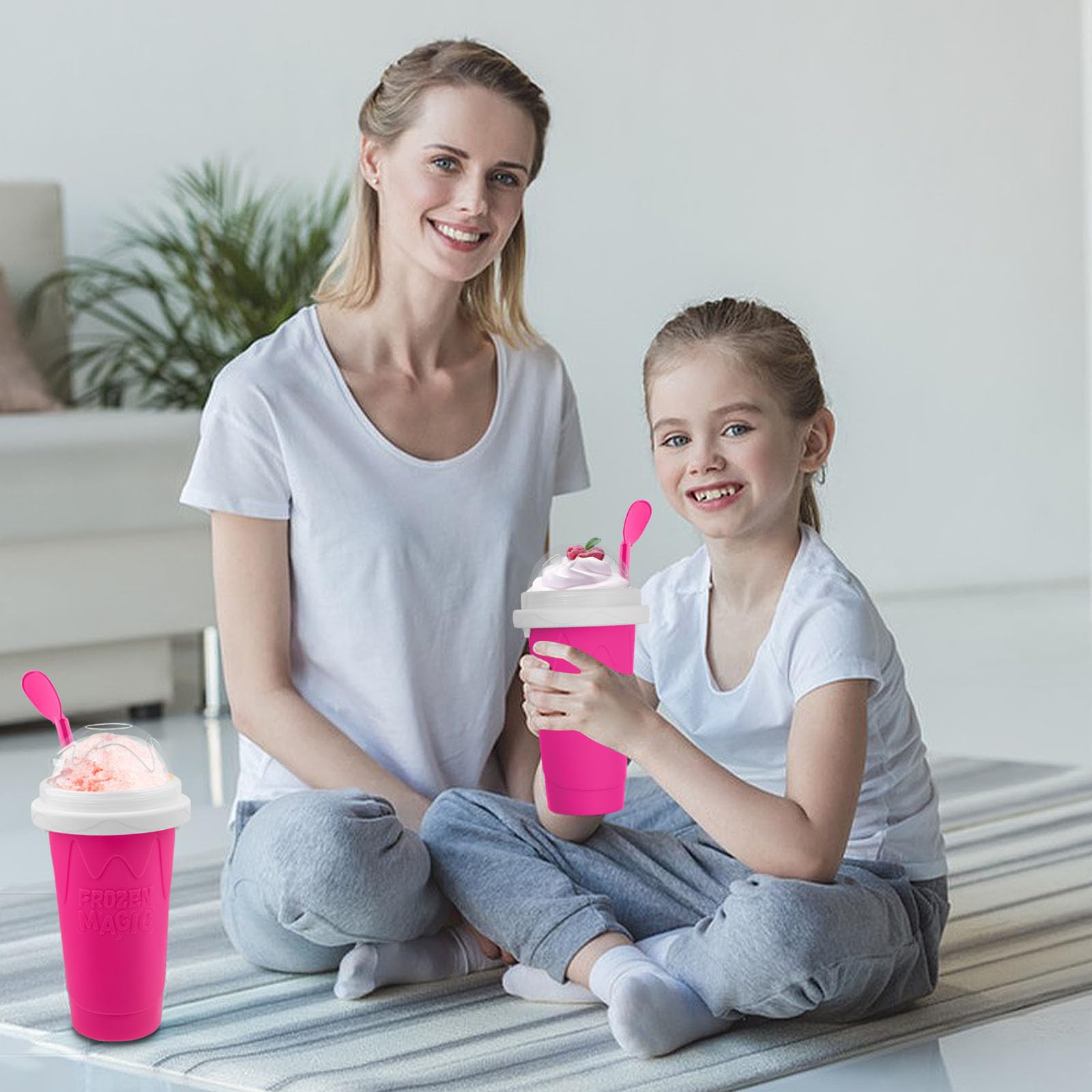 Jairuty slushie maker easy-clean lining bag for reuse